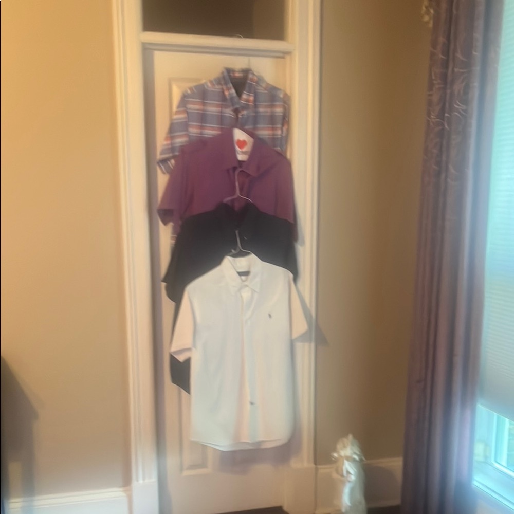 White  and blue Polo Shirts with Logo/1 Banana Republic /1 Empra XL